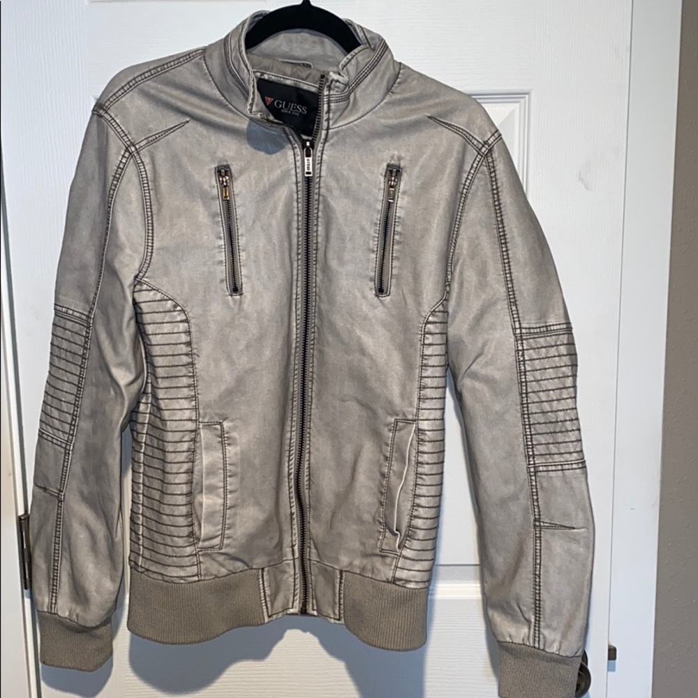 Guess leather jacket